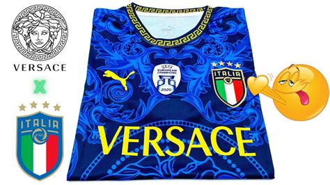 Italy x Versace jersey CONCEPT kit 2023 (Player Issue) 